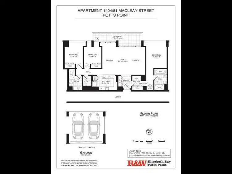Fifth view of Homely apartment listing, 1404/81 Macleay Street, Potts Point NSW 2011
