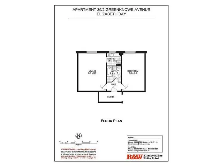 Fifth view of Homely apartment listing, 39/2 Greenknowe Avenue, Elizabeth Bay NSW 2011