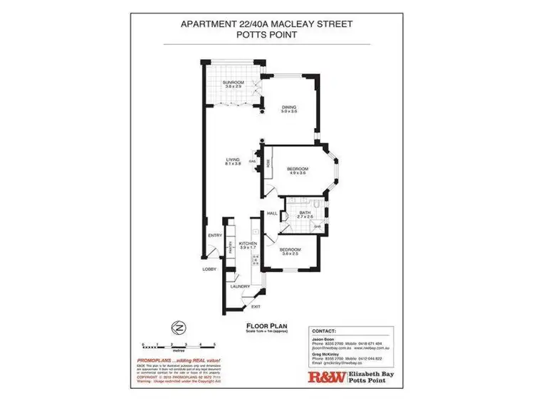 Fifth view of Homely apartment listing, 22/40A-42 Macleay Street, Potts Point NSW 2011