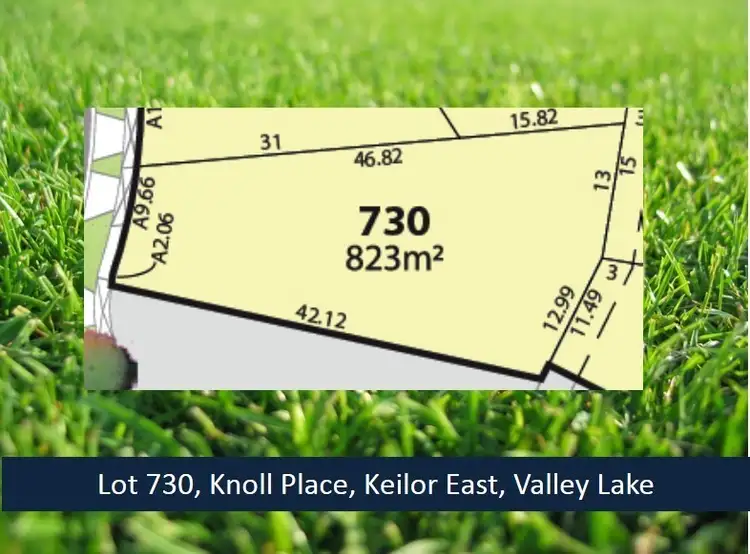 Main view of Homely land listing, Lot 730 Knoll Place, Keilor East VIC 3033