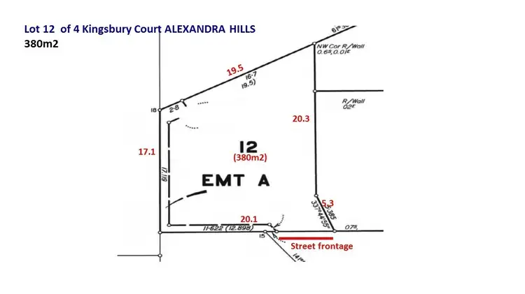 LOT Lot 12, 4 Kingsbury Court, Alexandra Hills QLD 4161
