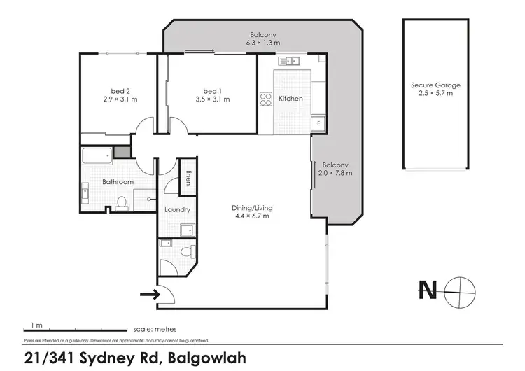 Fifth view of Homely unit listing, 21/341-343 Sydney Road, Balgowlah NSW 2093