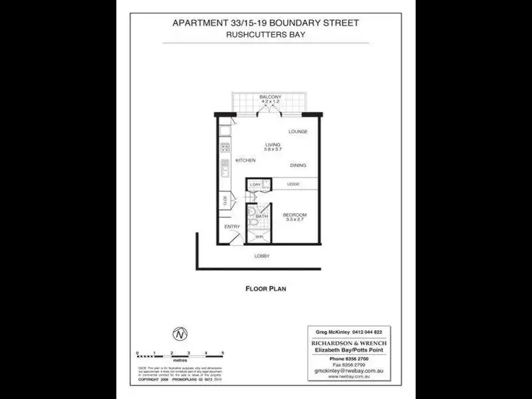 Fifth view of Homely apartment listing, 33/15-19 Boundary Street, Rushcutters Bay NSW 2011