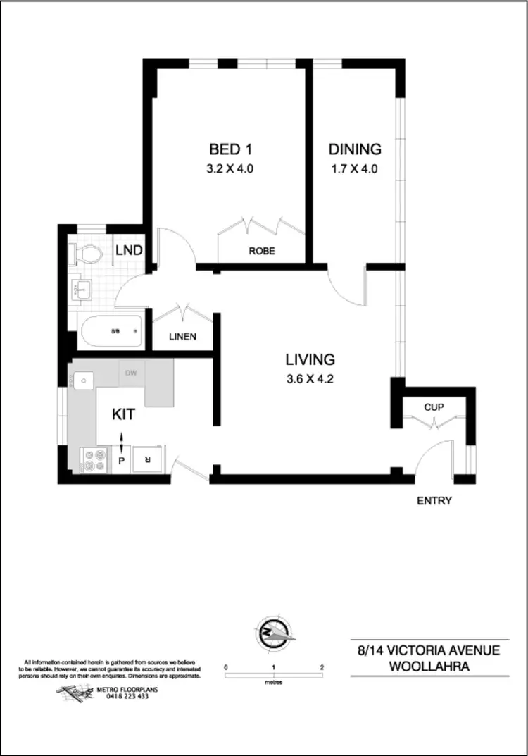 Sixth view of Homely apartment listing, 8/14 Victoria Avenue, Woollahra NSW 2025