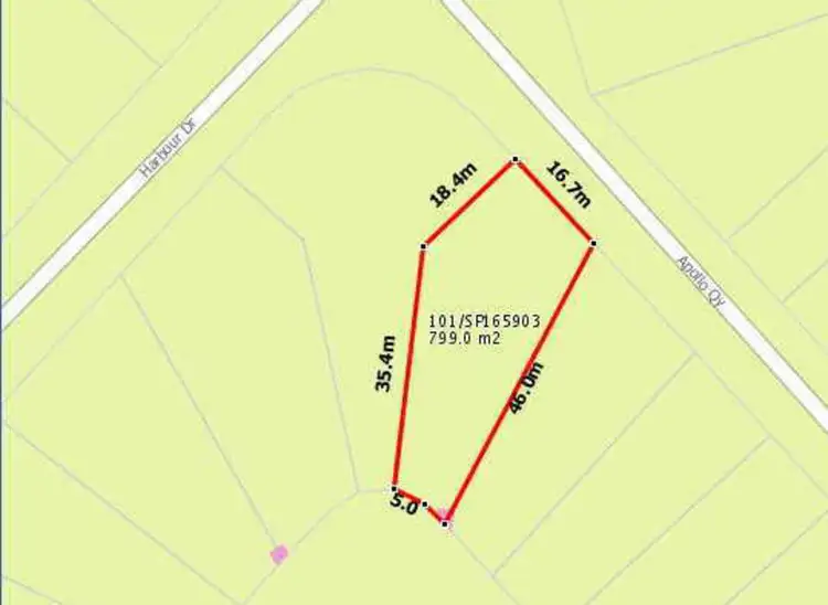 Third view of Homely land listing, 17 Apollo QY, Trinity Park QLD 4879