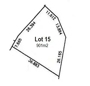 Main view of Homely land listing, Address available on request