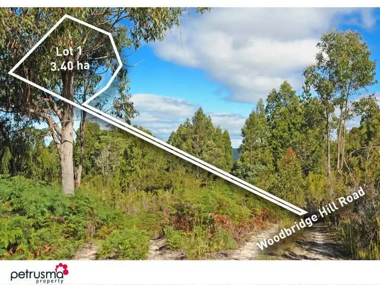 Third view of Homely land listing, Lot 1, 440 Woodbridge Hill Road, Woodbridge TAS 7162