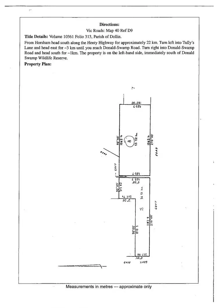 Seventh view of Homely land listing, Lot 8 Donald Swamp Road, Mockinya VIC 3401