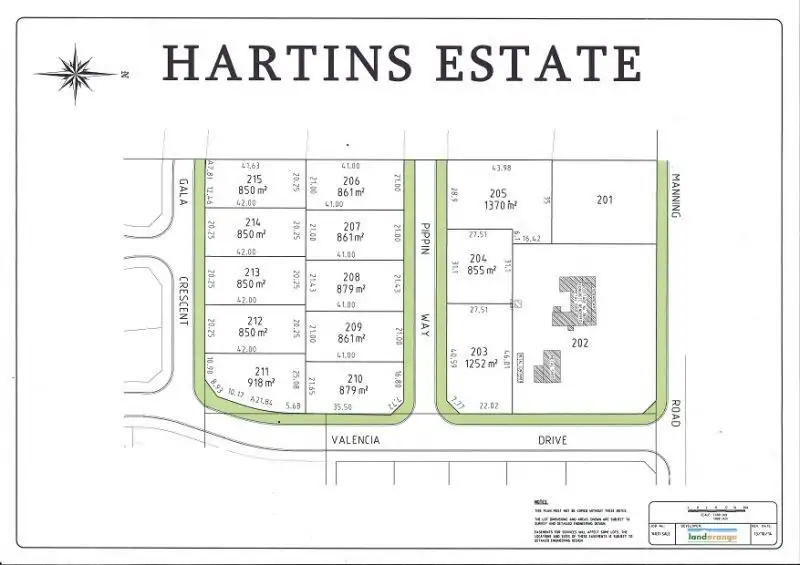 Main view of Homely land listing, Lot 213 Hartins Estate, Orange NSW 2800