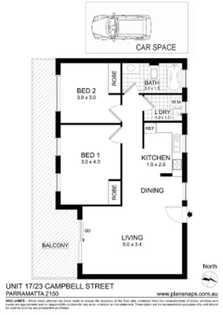 Seventh view of Homely unit listing, 17/23 Campbell, Parramatta NSW 2150