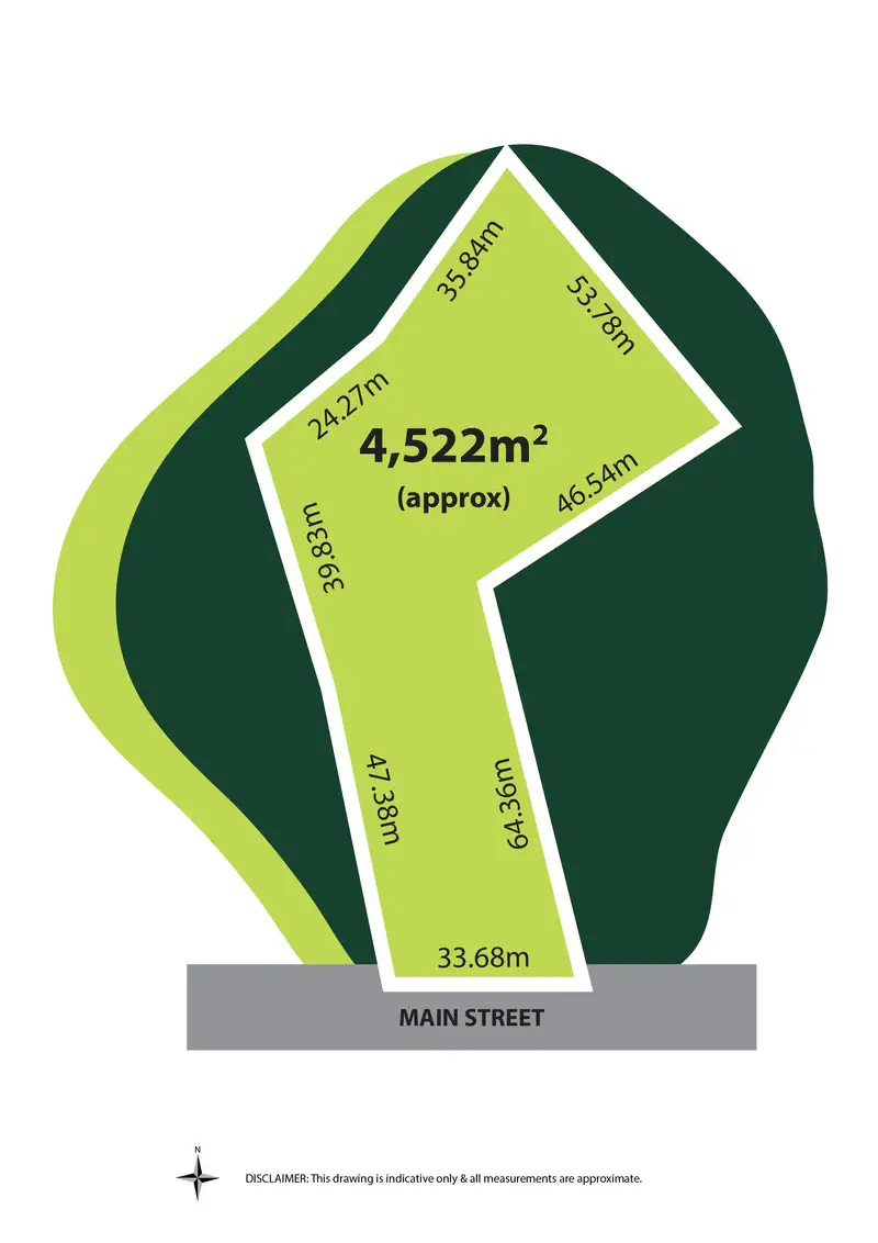 Main view of Homely land listing, 1/84 Main Street, Birregurra VIC 3242