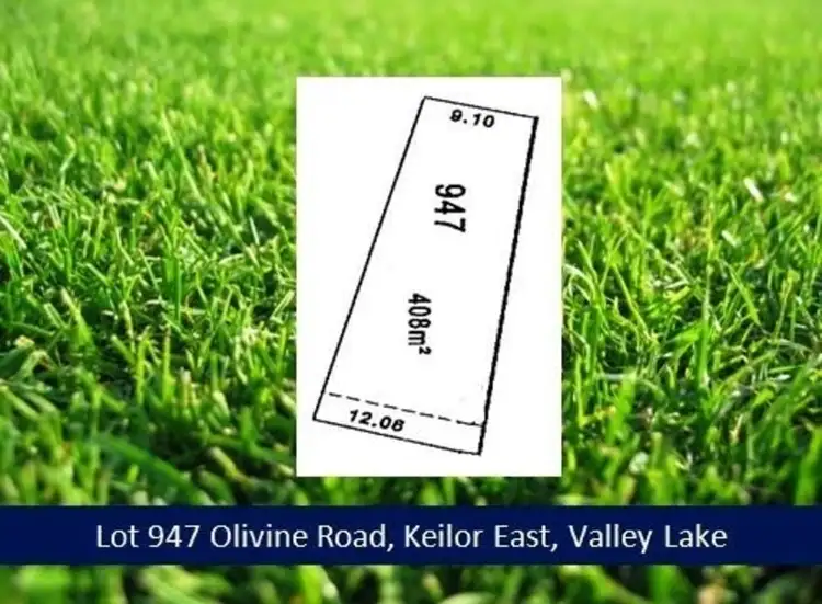 Main view of Homely land listing, Lot 947 Olivine Road, Keilor East VIC 3033