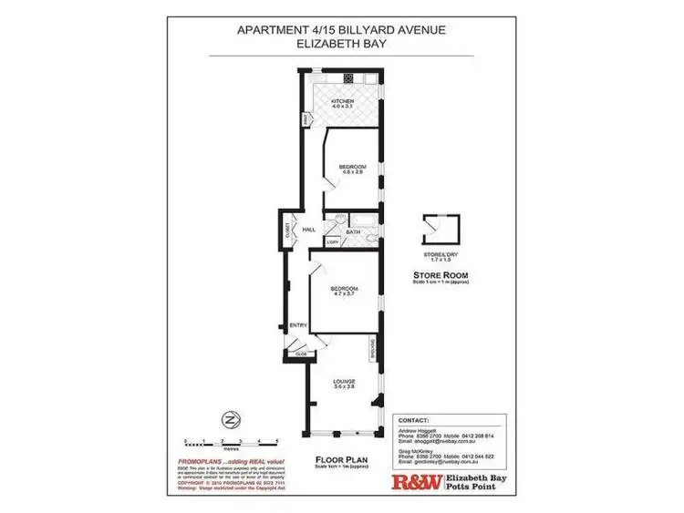 Fifth view of Homely apartment listing, 4/15 Billyard Avenue, Elizabeth Bay NSW 2011