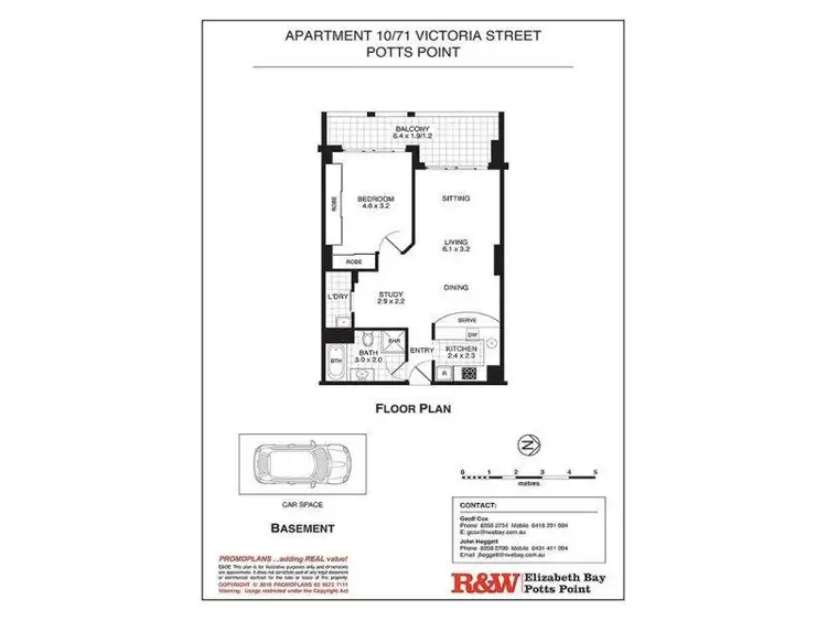 Fifth view of Homely apartment listing, 10/71 Victoria Street, Potts Point NSW 2011