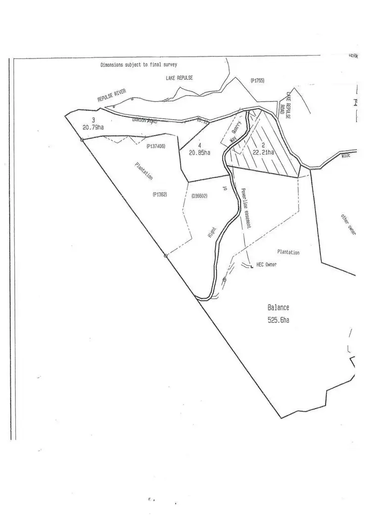 Sixth view of Homely land listing, Lot 2 Dawsons Road, Ouse TAS 7140