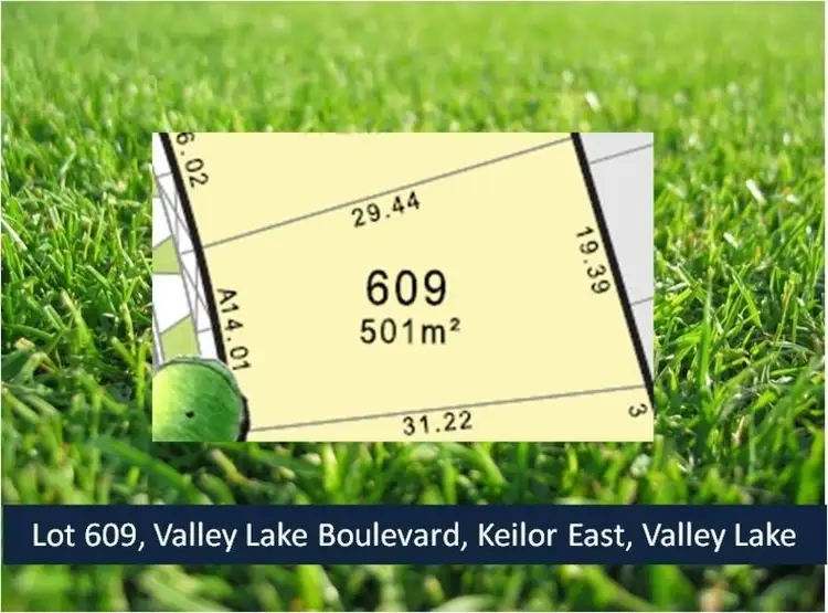 Main view of Homely land listing, Lot 609 - SOLD Valley Lake Boulevard, Keilor East VIC 3033
