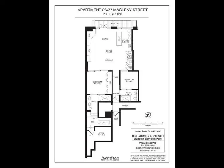 Fifth view of Homely apartment listing, 2A/77 Macleay Street, Potts Point NSW 2011