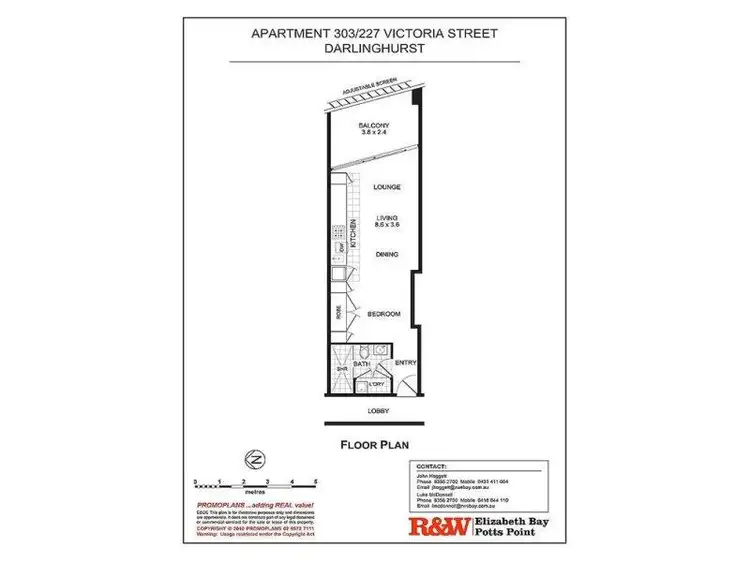 Fifth view of Homely studio listing, 303/227 Victoria Street, Darlinghurst NSW 2010