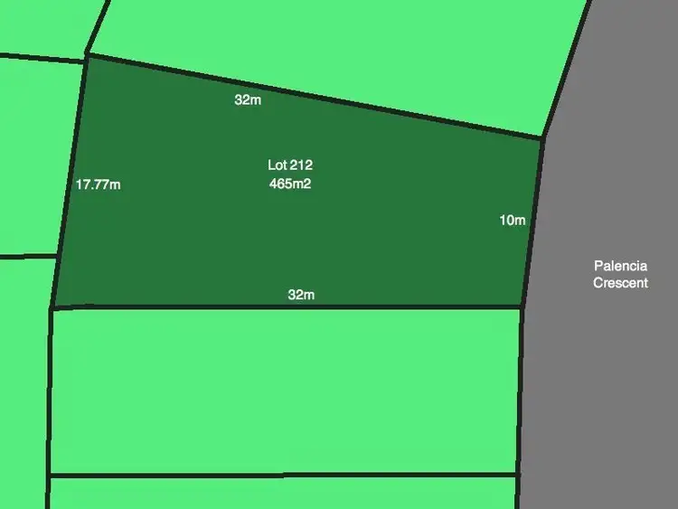 Main view of Homely land listing, LOT 212 Palencia Crescent, Sunshine West VIC 3020