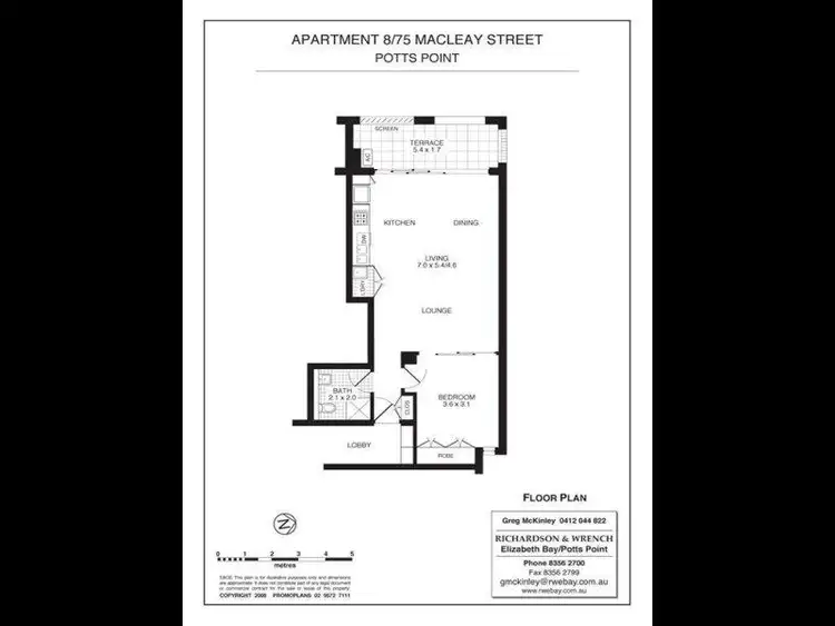 Fifth view of Homely apartment listing, 8/75 Macleay Street, Potts Point NSW 2011