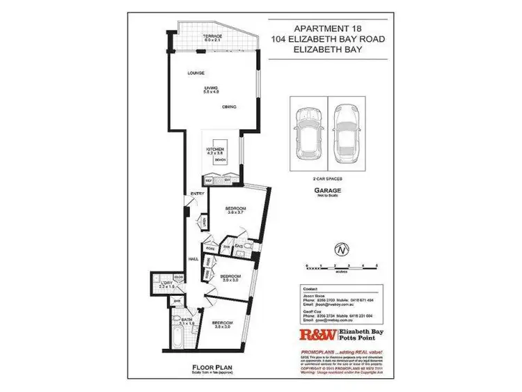 Fifth view of Homely apartment listing, 18/104 Elizabeth Bay Road, Elizabeth Bay NSW 2011