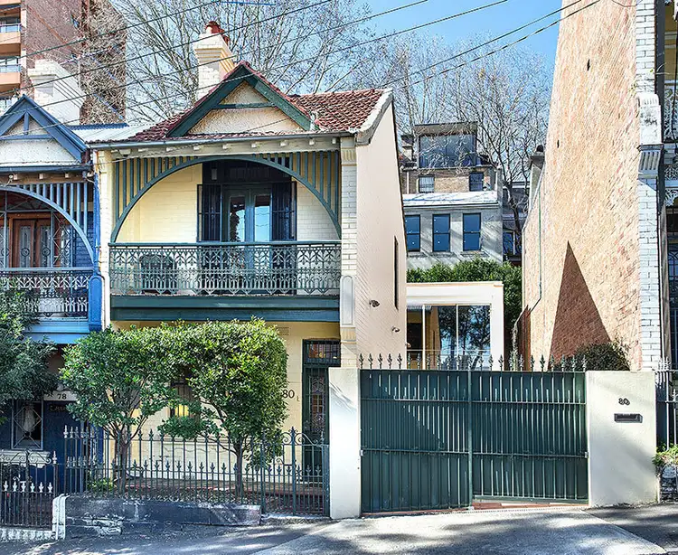 Main view of Homely terrace listing, 80 Brougham Street, Woolloomooloo NSW 2011