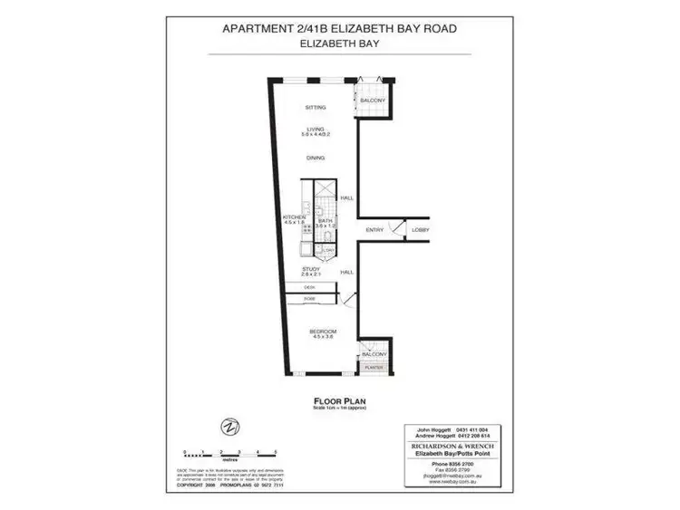 Fifth view of Homely apartment listing, 2/41B Elizabeth Bay Road, Elizabeth Bay NSW 2011