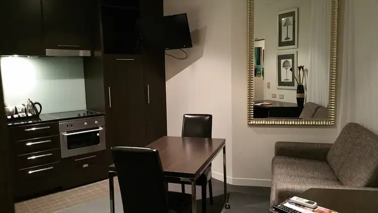 Third view of Homely serviced apartment listing, 919/480 Collins Street, Melbourne VIC 3000