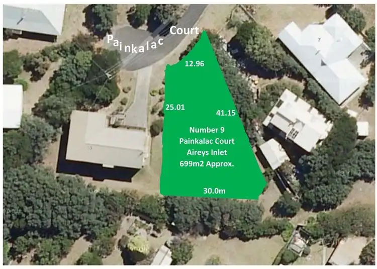 Second view of Homely land listing, 9 Painkalac Court, Aireys Inlet VIC 3231