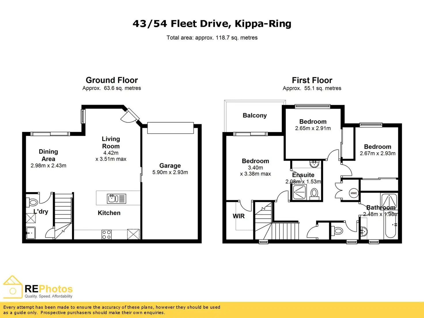 Main view of Homely unit listing, 43/54 Fleet Dr, Kippa-ring QLD 4021