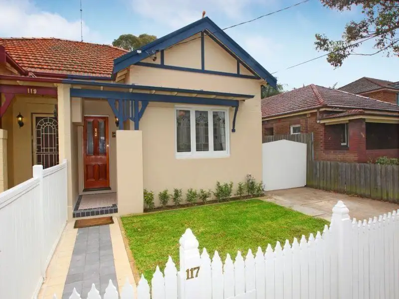 Main view of Homely semi-detached listing, 117 Kembla Street, Croydon Park NSW 2133