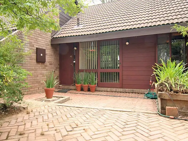 Second view of Homely townhouse listing, 42 Wybalena Grove, Cook ACT 2614