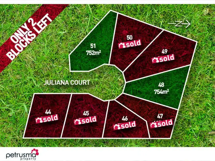 Main view of Homely land listing, Lot 44 -51 Mariah Crescent, Oakdowns TAS 7019