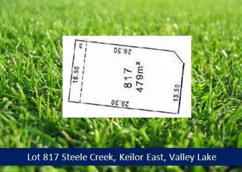Main view of Homely land listing, Lot 817 Steele Creek Drive, Keilor East VIC 3033