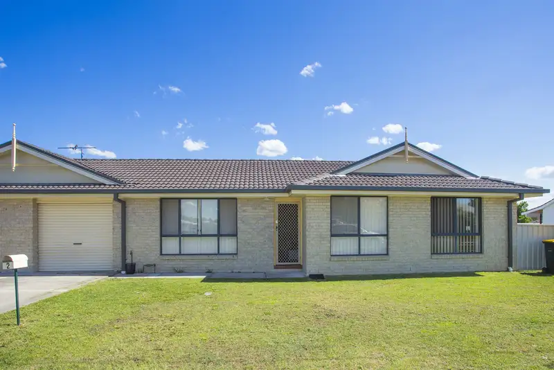 Main view of Homely semi-detached listing, 2/1 Melton Ave, Cessnock NSW 2325