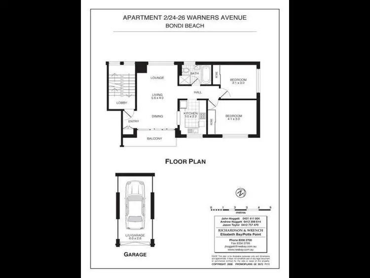 Fifth view of Homely apartment listing, 2/24-26 Warners Avenue, Bondi Beach NSW 2026