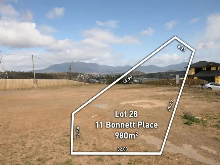 Main view of Homely land listing, 11 Bonnett Place, Mornington TAS 7018