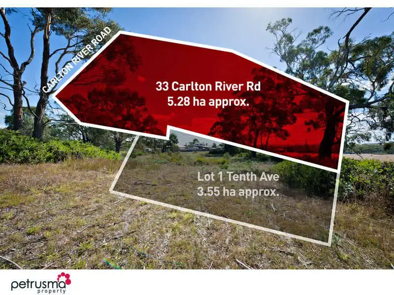 Main view of Homely land listing, 33 Carlton River Road, Dodges Ferry TAS 7173