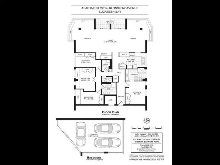 Fifth view of Homely apartment listing, 22/14-16 Onslow Avenue, Elizabeth Bay NSW 2011