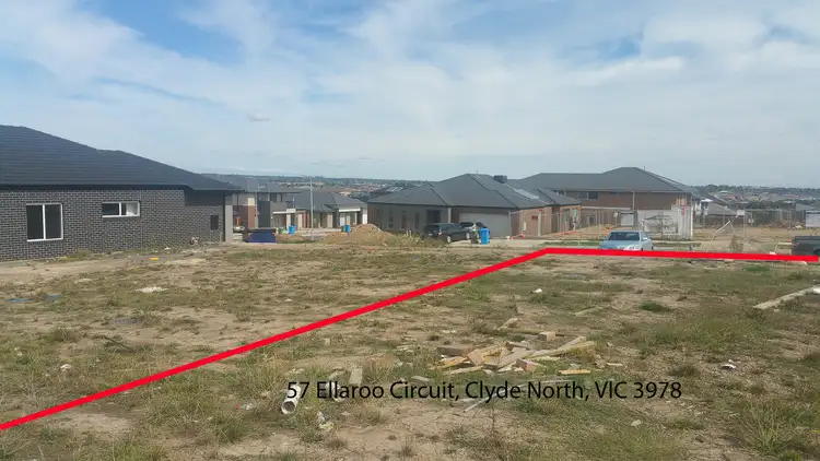 Third view of Homely land listing, 57 Ellaroo Circuit, Clyde North VIC 3978