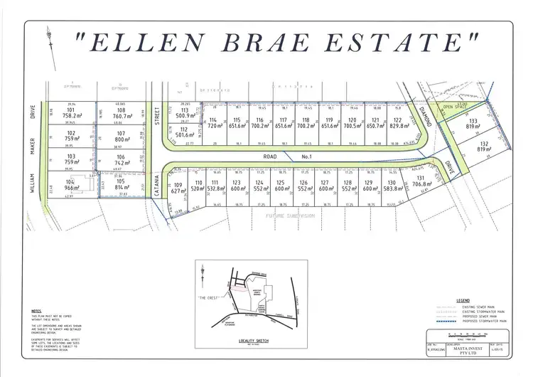 Main view of Homely land listing, Lot 101 Ellen Brae Estate, William Maker Drive, Orange NSW 2800