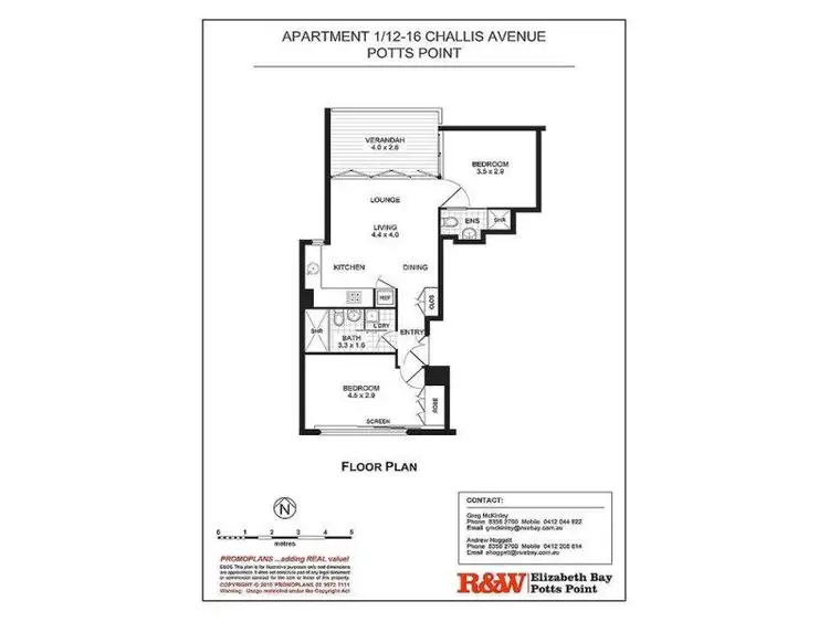 Fifth view of Homely apartment listing, 1/12-16 Challis Avenue, Potts Point NSW 2011
