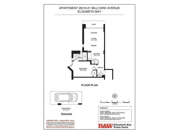 Fifth view of Homely apartment listing, 28/19-21 Billyard Avenue, Elizabeth Bay NSW 2011