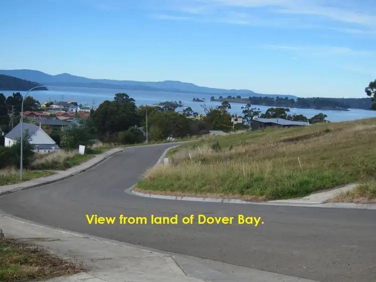 Second view of Homely land listing, 8 Girardin Way, Dover TAS 7117