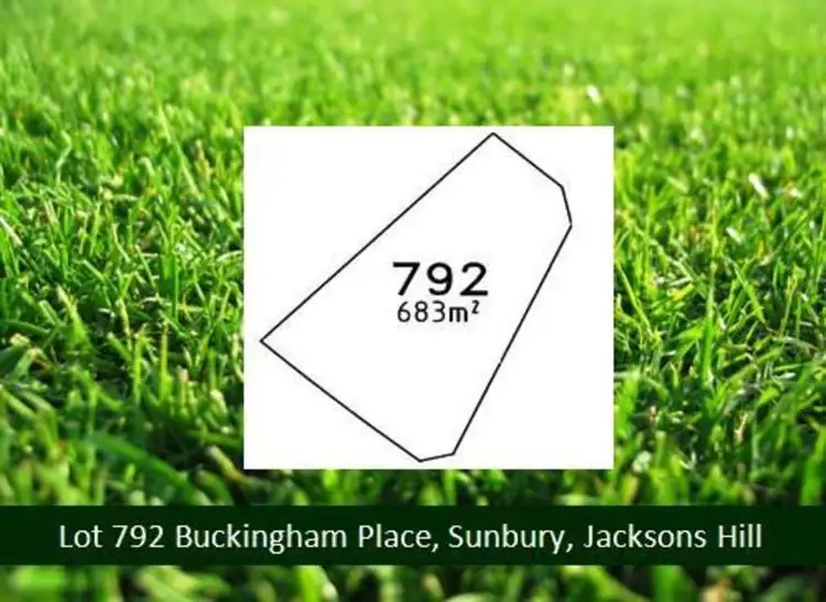 Lot 792 Buckingham Place, Sunbury VIC 3429