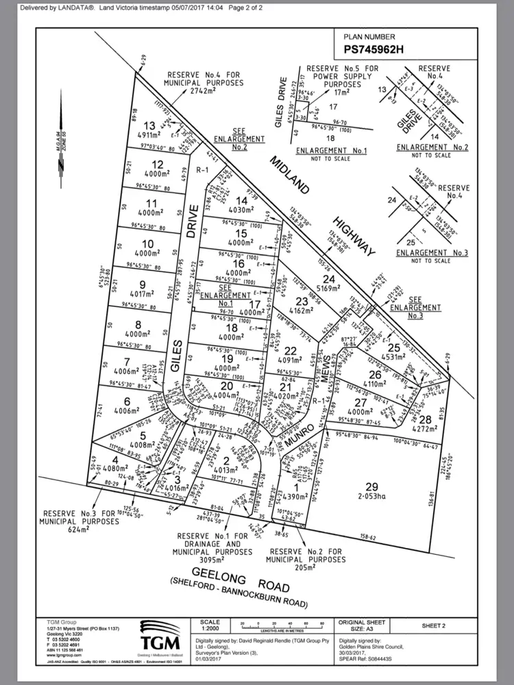 Second view of Homely land listing, 20 Munro Mews, Bannockburn VIC 3331