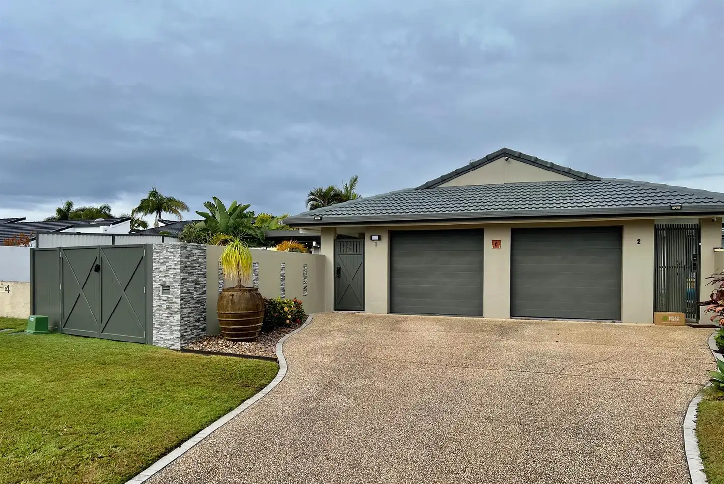 Main view of Homely semi-detached listing, 1/6 Samarai Ave, Runaway Bay QLD 4216