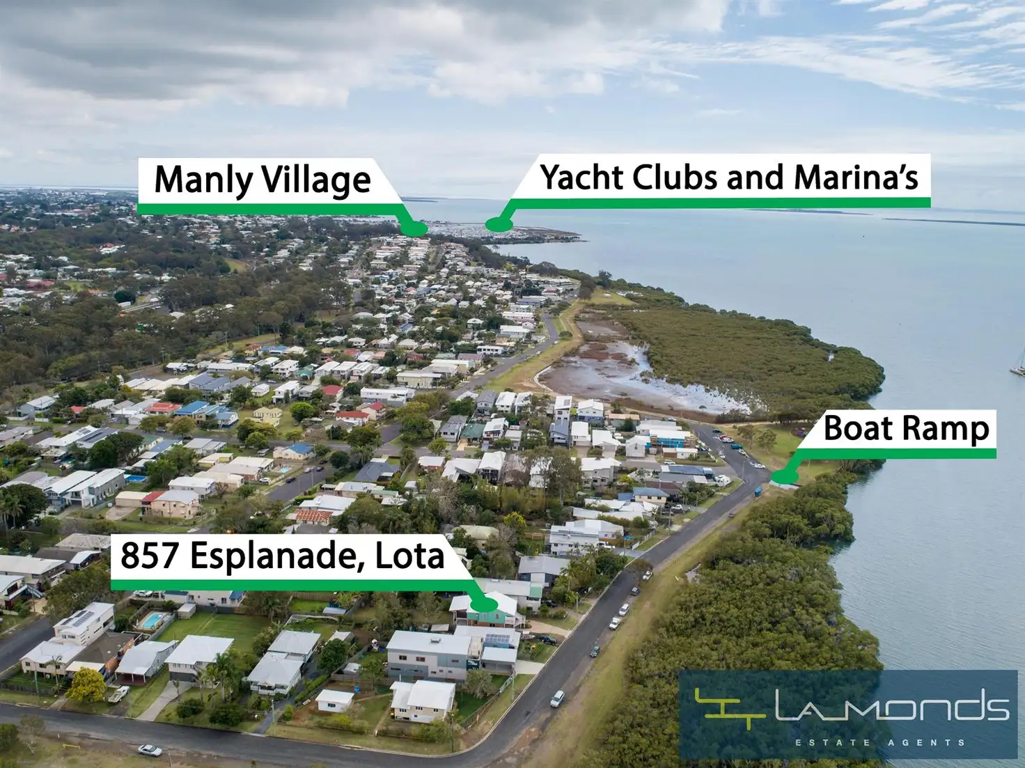 Main view of Homely house listing, 857 Esplanade, Lota QLD 4179