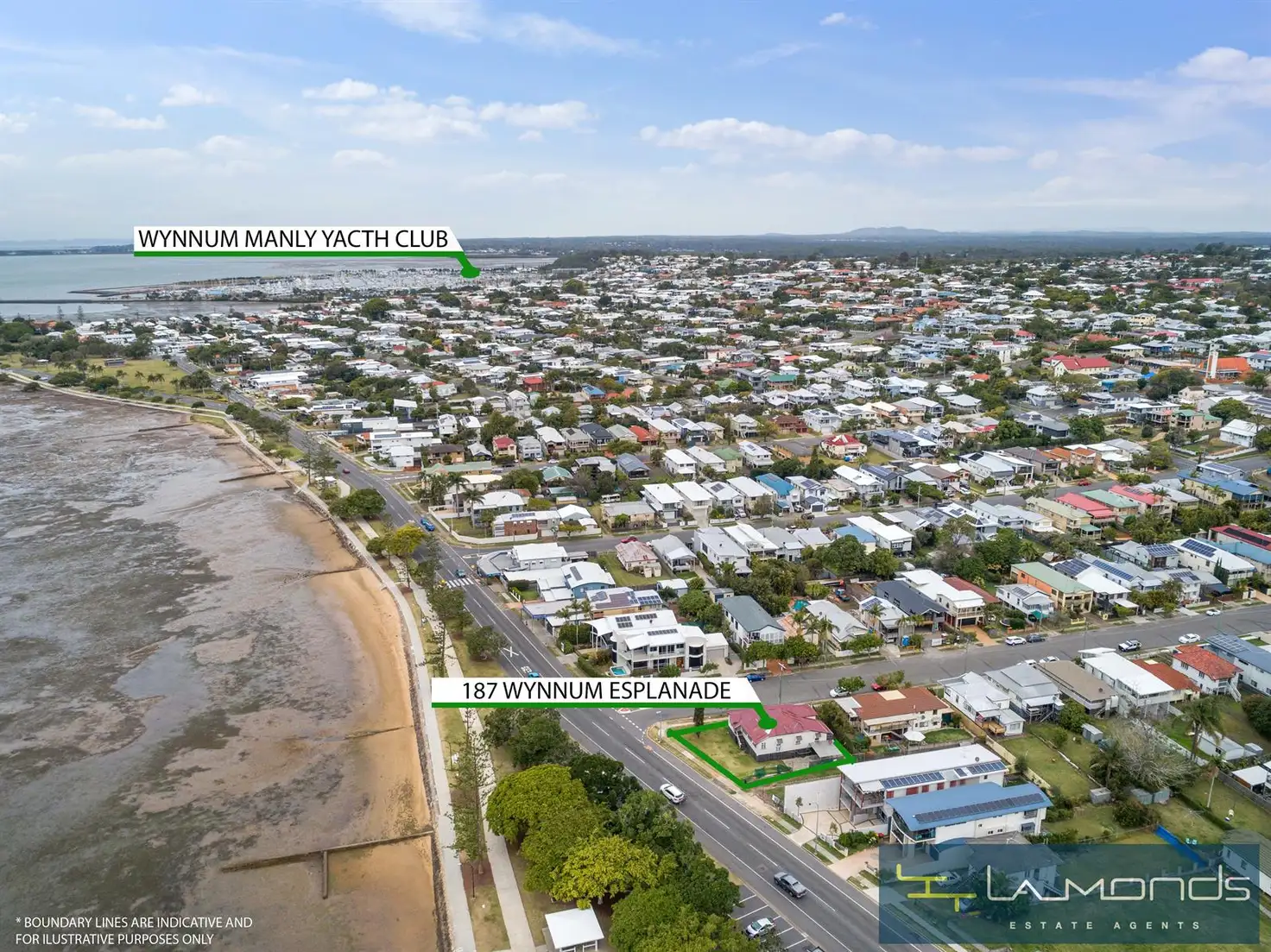 Main view of Homely house listing, 187 WYNNUM ESPLANADE, Wynnum QLD 4178