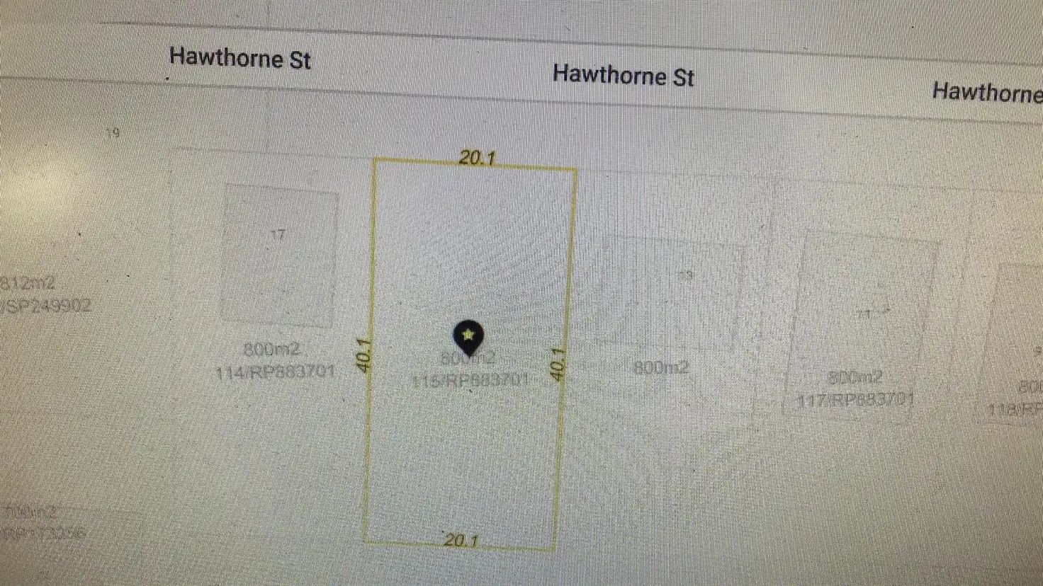 Main view of Homely land listing, LOT 115, 15 Hawthorne St, Nanango QLD 4615